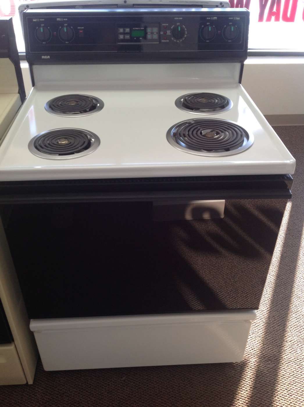 Used RCA (by G/E) Self-Clean Electric Range – White