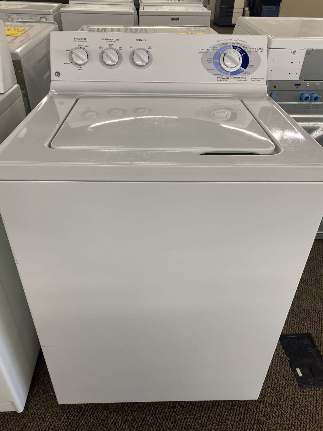 Reconditioned G/E 3.2 Cu. Ft. Top-Load Washer – White