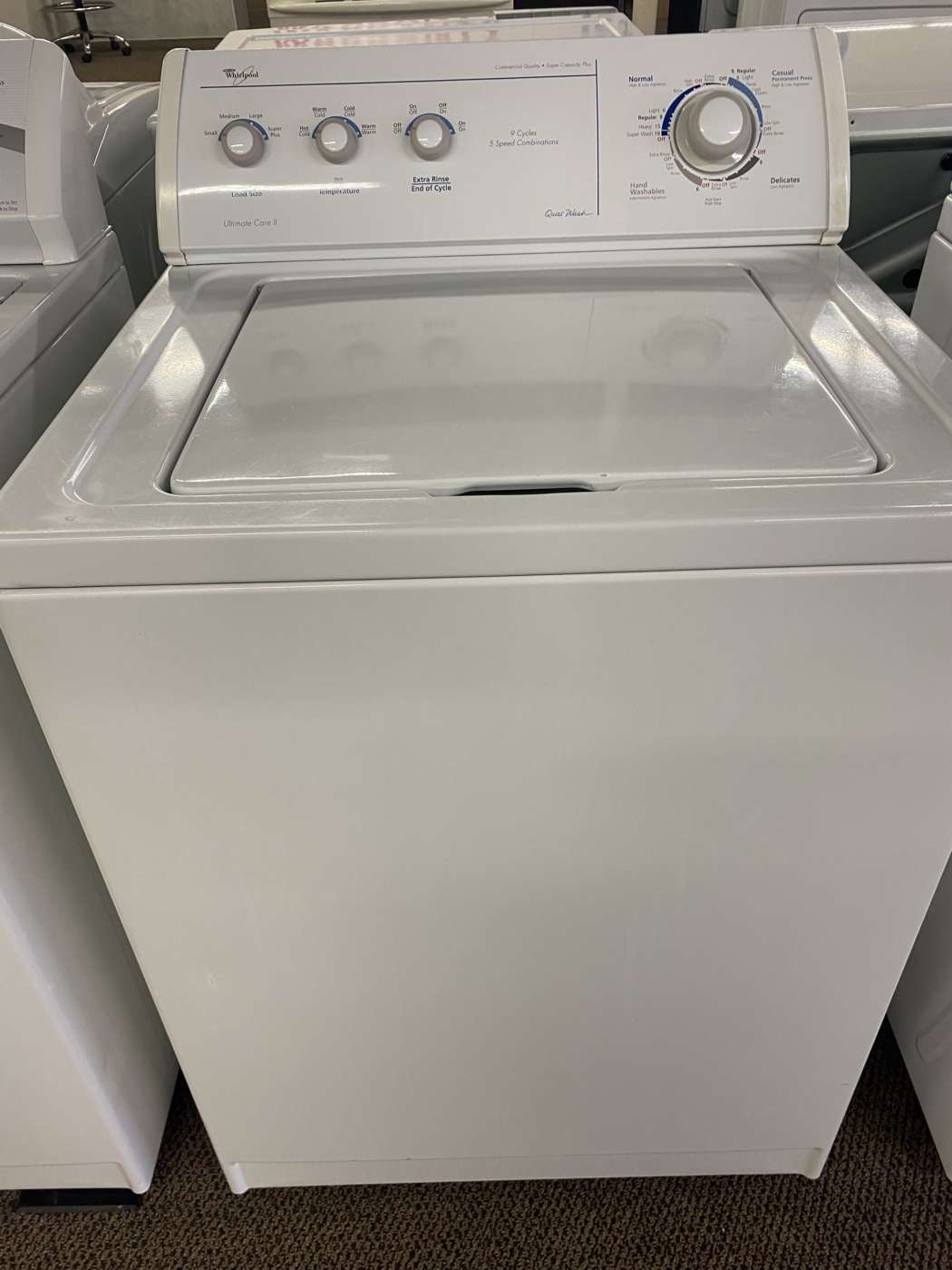 Reconditioned WHIRLPOOL 3.5 Cu. Ft. Top-Load Washer – White
