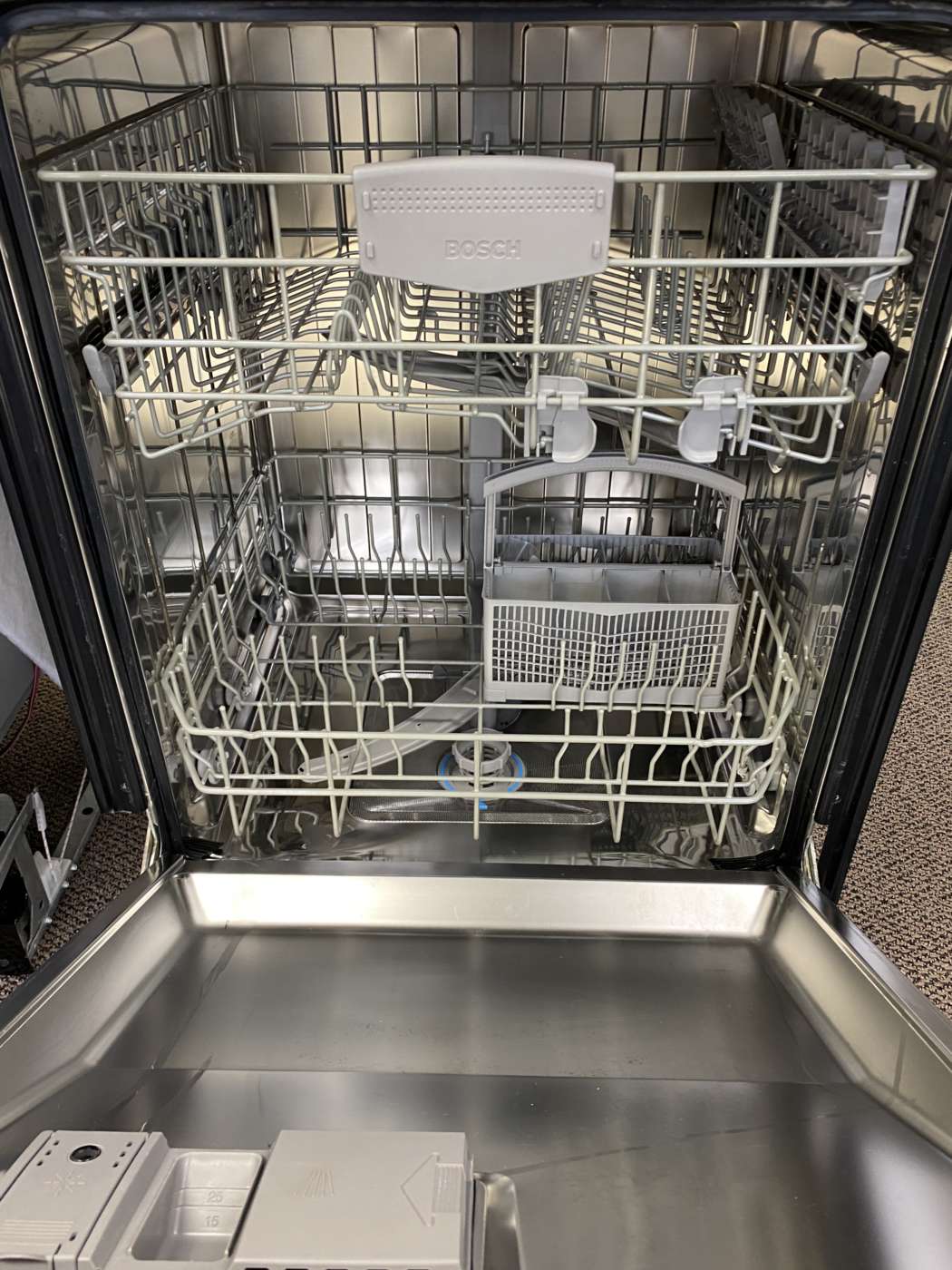 Reconditioned BOSCH StainlessTub BuiltIn Dishwasher Bisque Howie