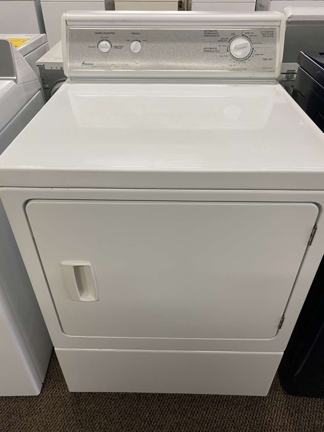 Reconditioned AMANA 7.1 Cu. Ft. Electric Dryer – White
