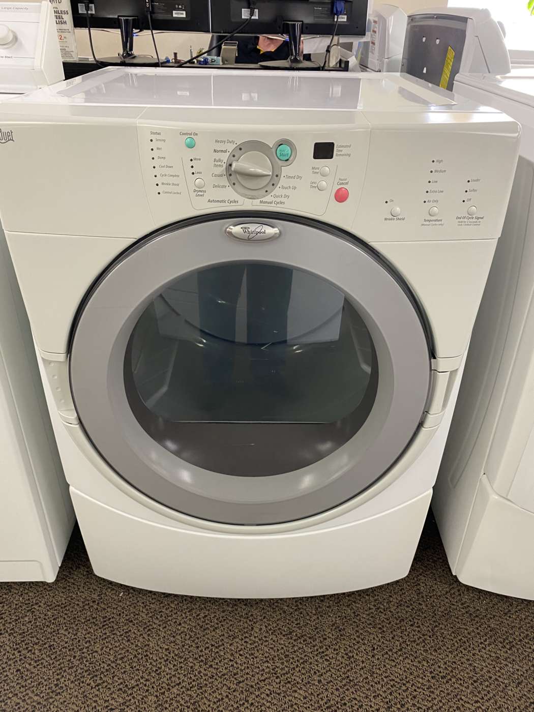 Reconditioned WHIRLPOOL 7.0 Cu. Ft. GAS Dryer White Howie Voigt