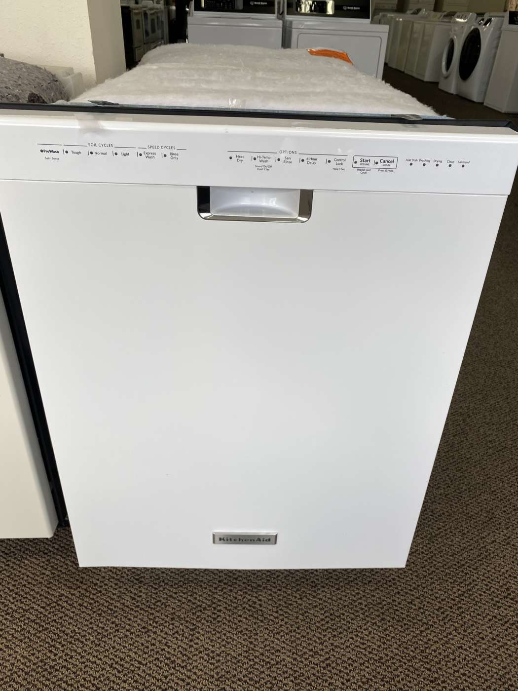 Reconditioned KITCHENAID StainlessTub BuiltIn Dishwasher White