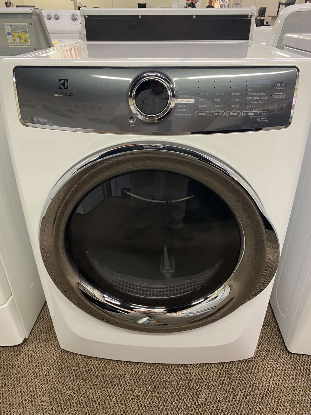 Reconditioned ELECTROLUX 8.0 Cu. Ft. Electric Dryer – White