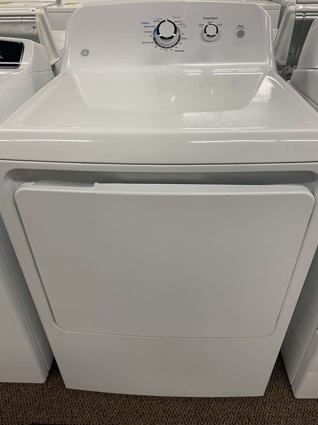 Reconditioned G/E 6.2 Cu. Ft. Electric Dryer – White