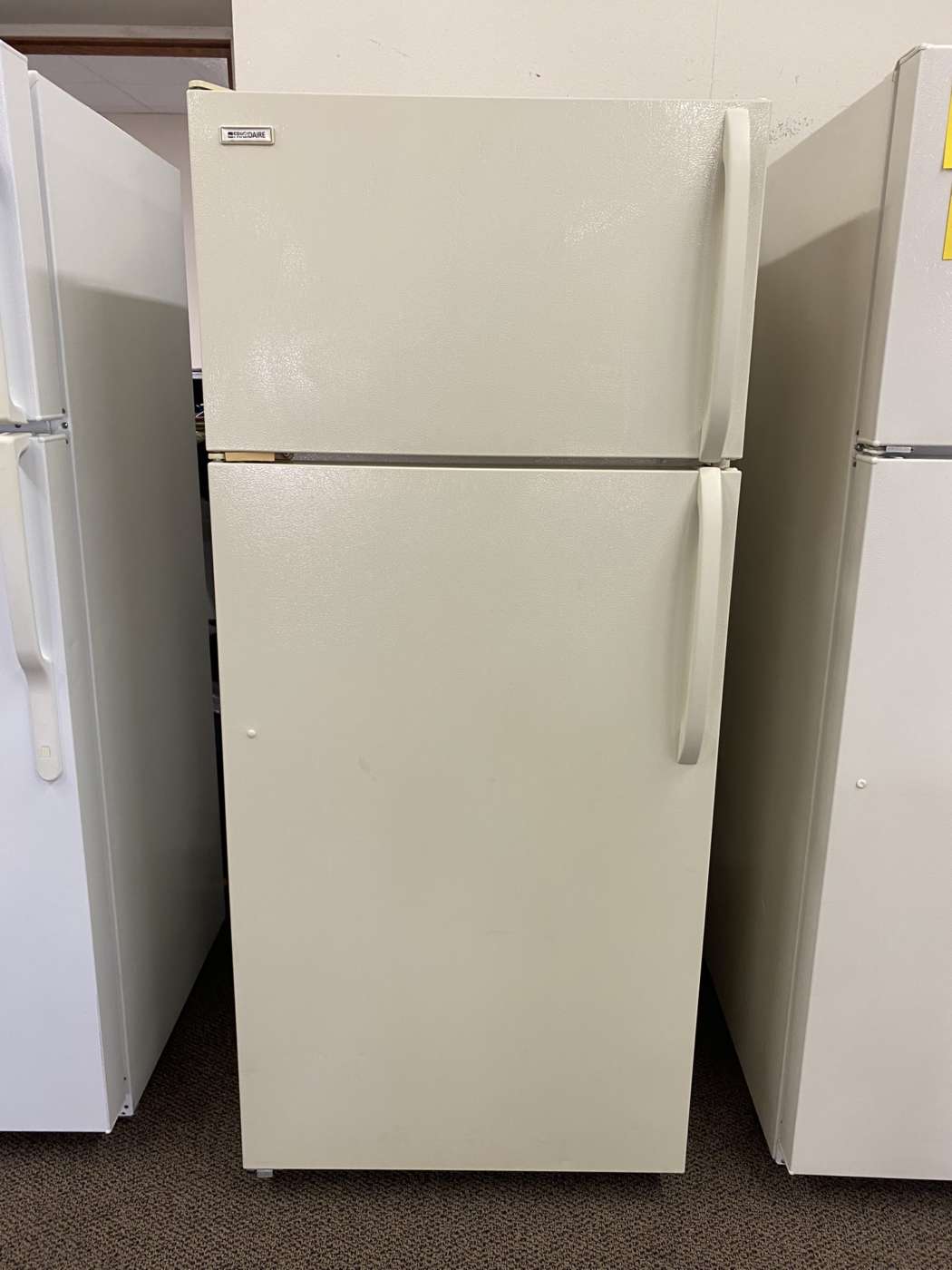 Reconditioned FRIGIDAIRE 16 Cu. Ft. Top-Freezer Refrigerator – Almond