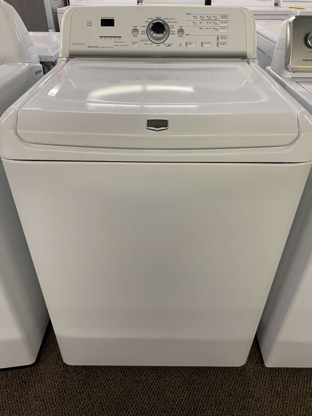Reconditioned MAYTAG 4.7 Cu. Ft. Top-Load H/E Washer – White