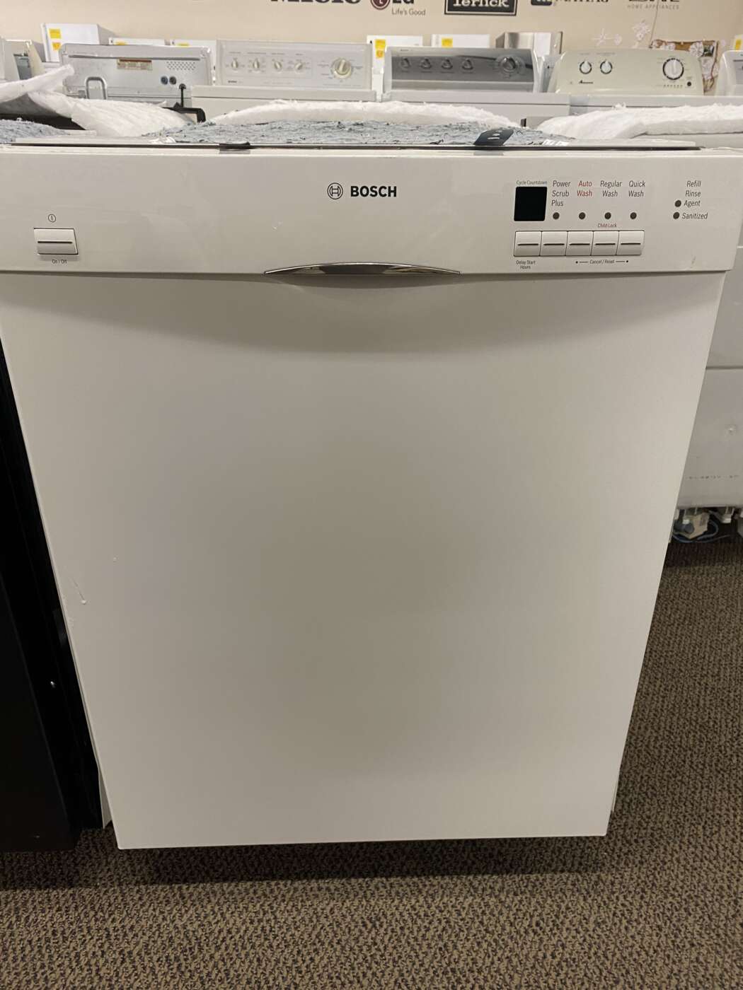Reconditioned BOSCH Stainless-Tub Built-In Dishwasher – White