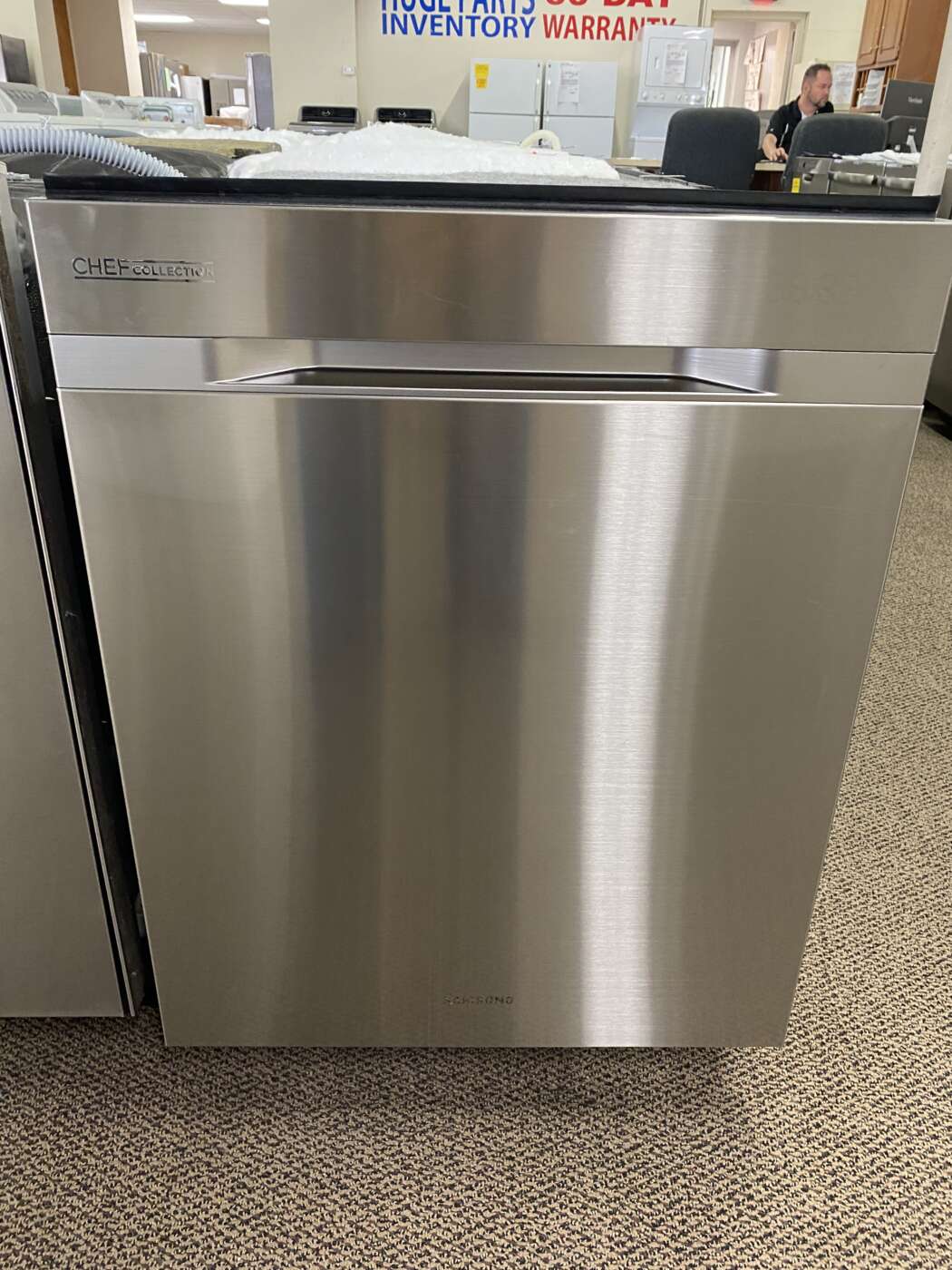 Reconditioned SAMSUNG Stainless-Tub Built-In Dishwasher With 3-Racks – Stainless