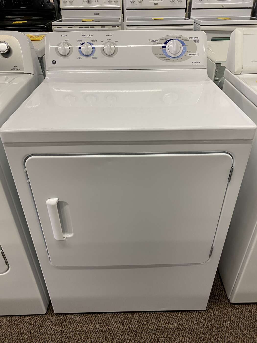 Reconditioned G/E 7.0 Cu. Ft. Electric Dryer – White