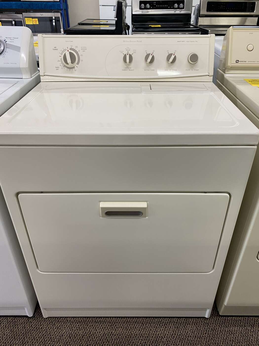 Reconditioned KitchenAid 6.5 Cu. Ft. Electric Dryer – Bisque