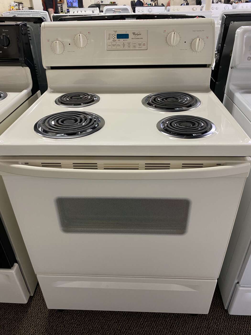 Reconditioned WHIRLPOOL Self-Clean Electric Range – Bisque