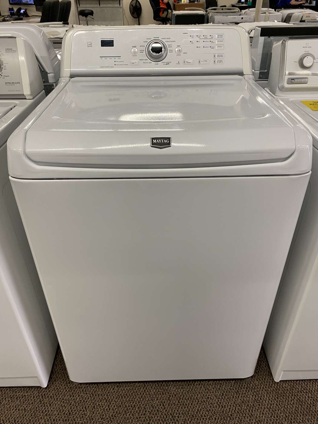 Reconditioned MAYTAG 4.0 Cu. Ft. Top-Load H/E Washer – White