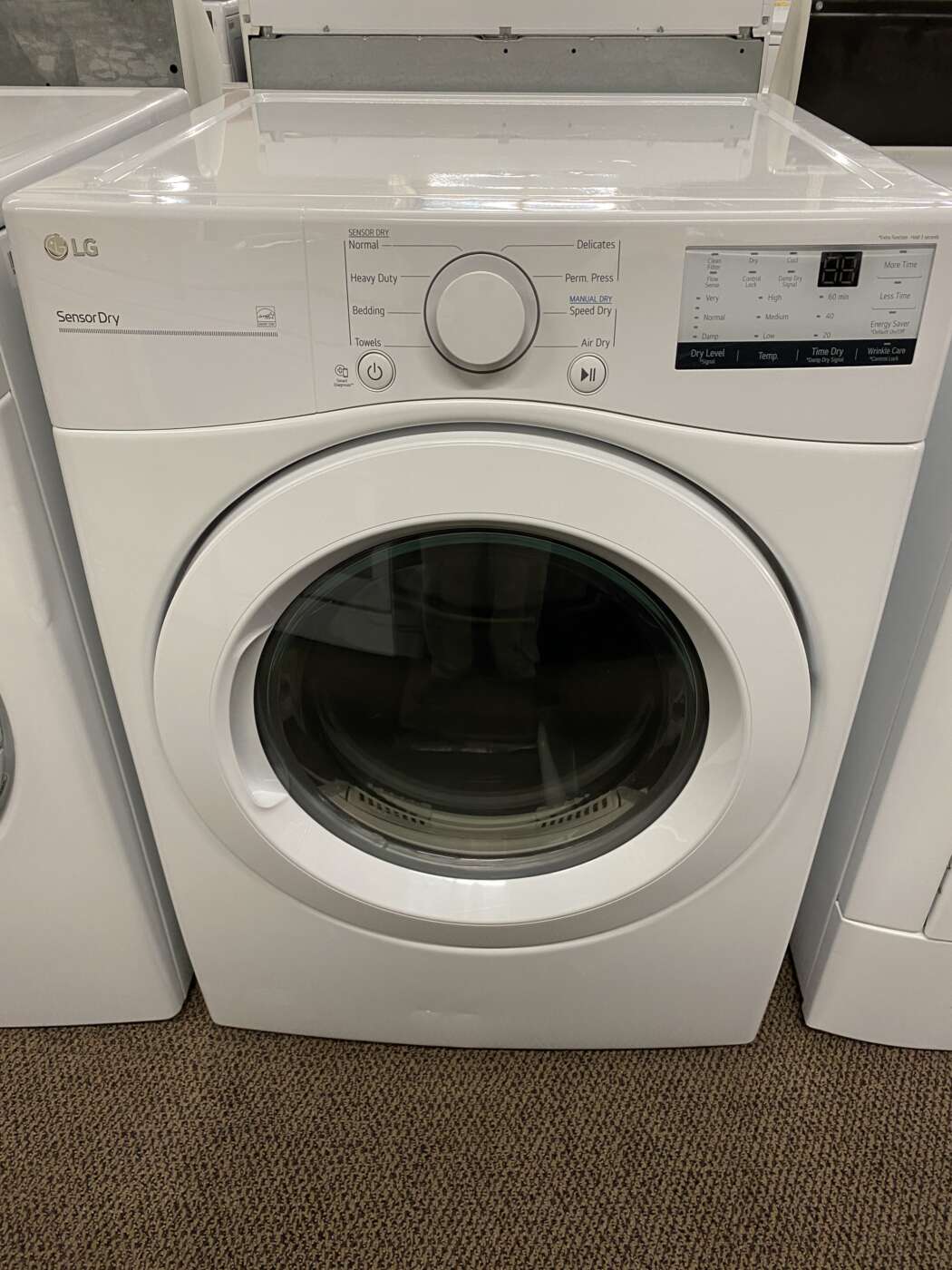 Reconditioned L/G 7.4 Cu. Ft. Electric Dryer – White