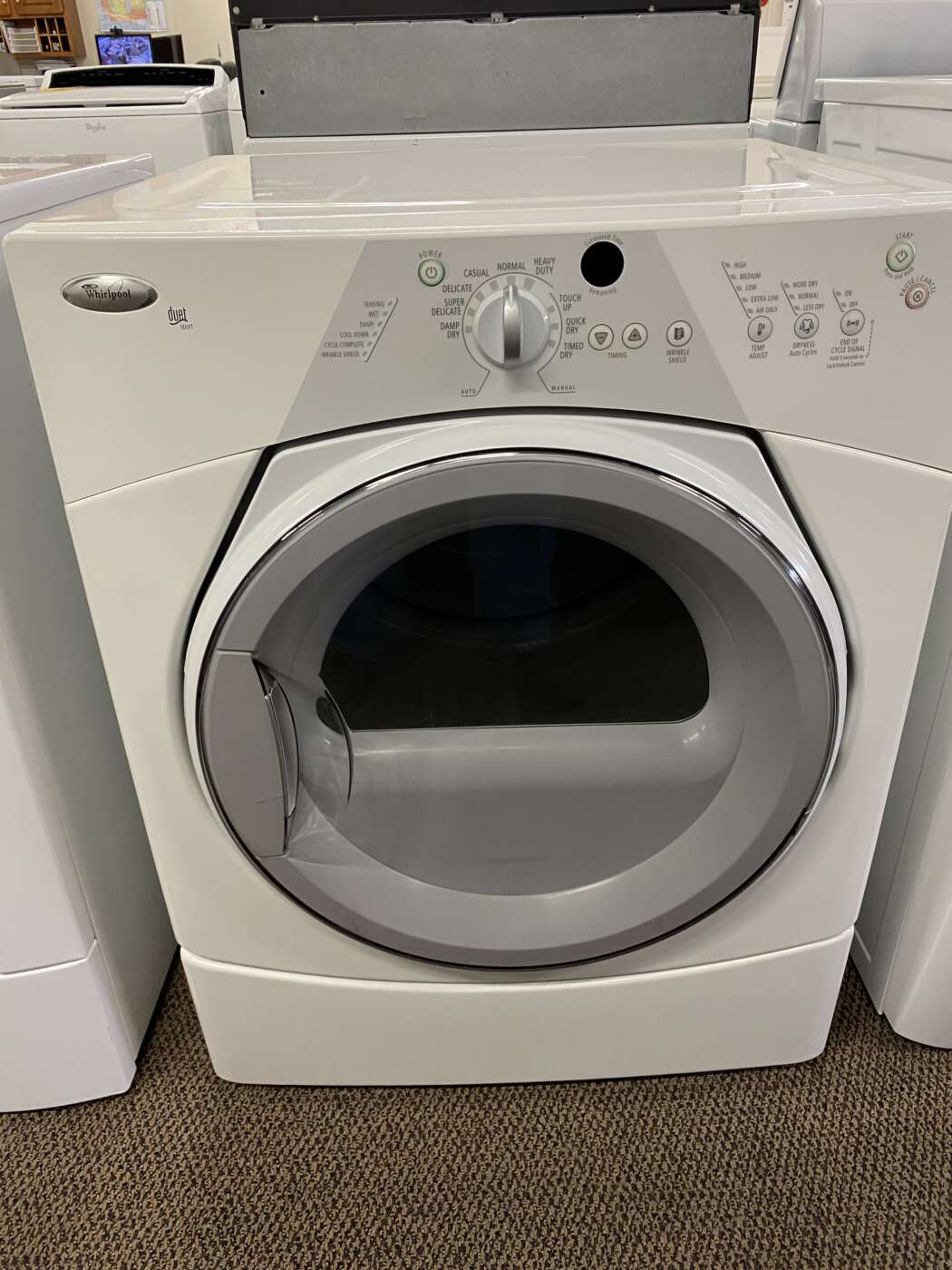 Reconditioned WHIRLPOOL 6.7 Cu. Ft. Electric Dryer – White