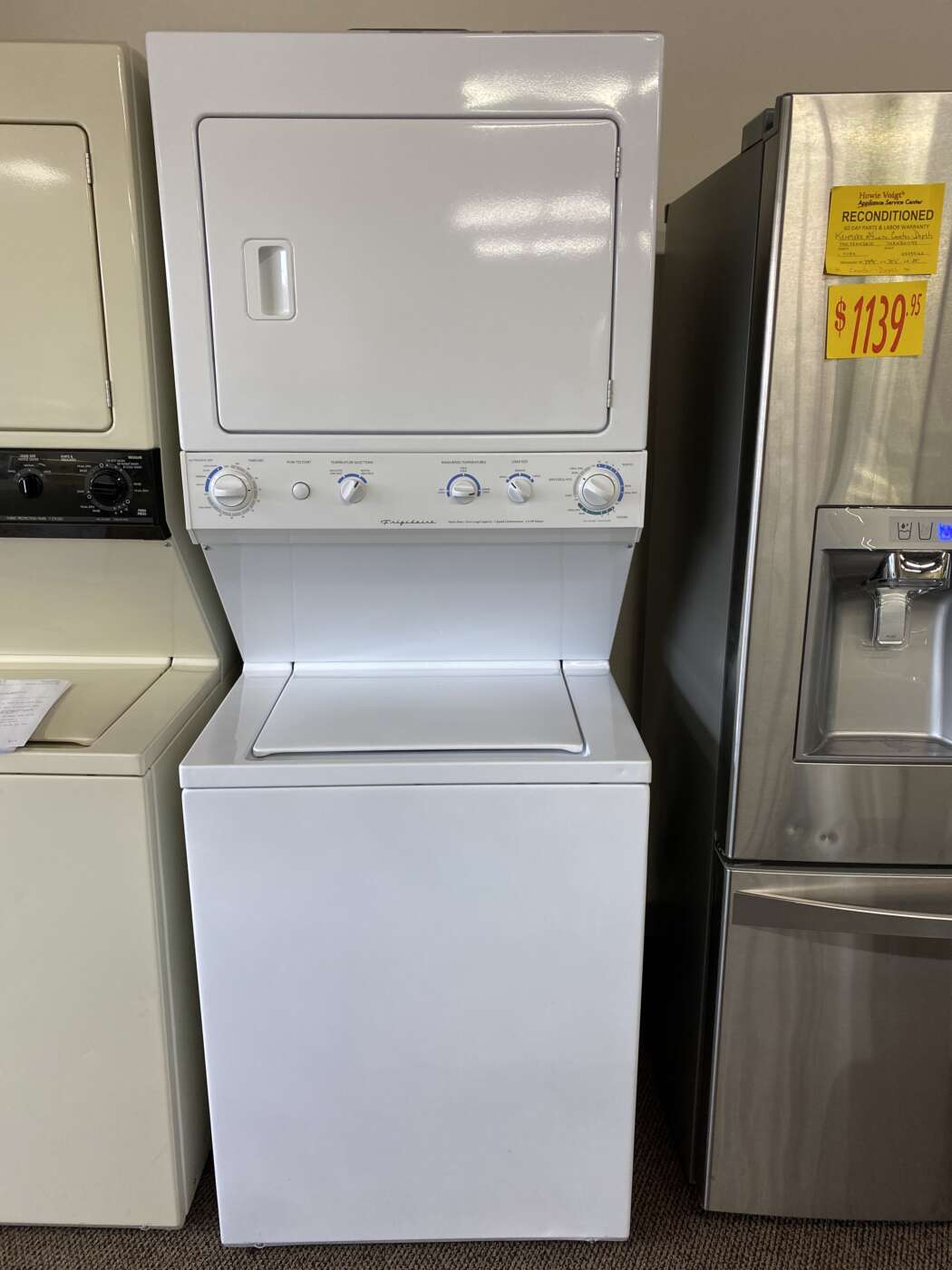 Reconditioned FRIGIDAIRE 2.7 Cu. Ft. Top-Load Washer & 5.7 Cu. Ft. Electric Dryer – White